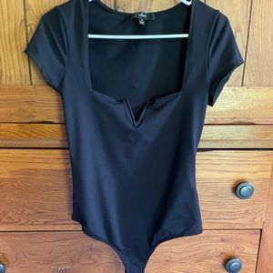 Lulus Black Bodysuit Size Medium